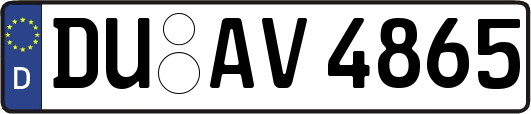DU-AV4865