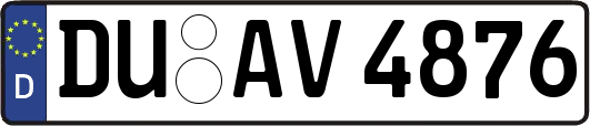 DU-AV4876