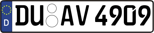 DU-AV4909