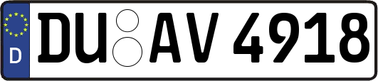 DU-AV4918