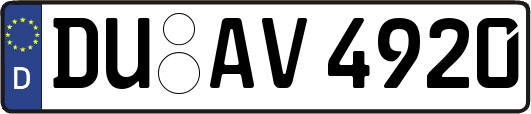 DU-AV4920