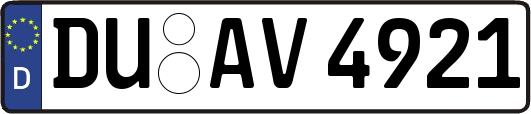 DU-AV4921