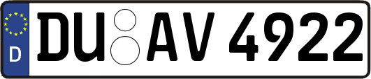 DU-AV4922