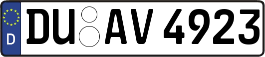 DU-AV4923