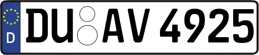 DU-AV4925