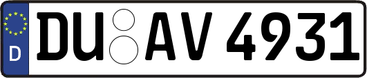 DU-AV4931