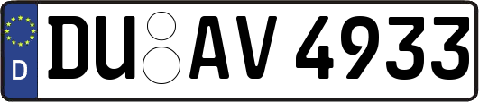 DU-AV4933