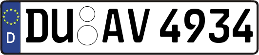 DU-AV4934