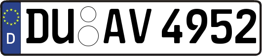 DU-AV4952