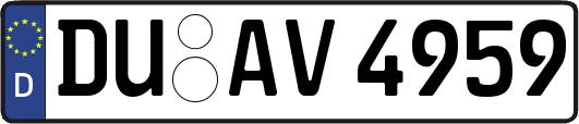 DU-AV4959