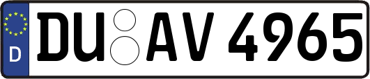 DU-AV4965