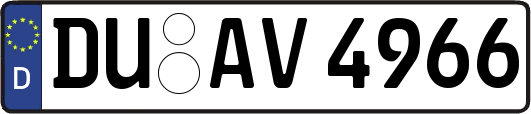 DU-AV4966