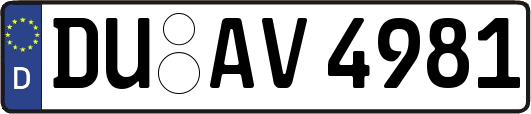 DU-AV4981