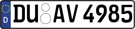 DU-AV4985