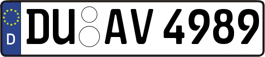 DU-AV4989
