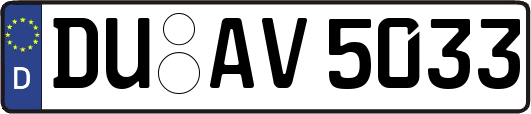 DU-AV5033