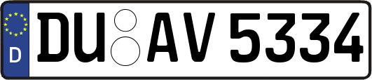 DU-AV5334