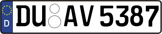 DU-AV5387