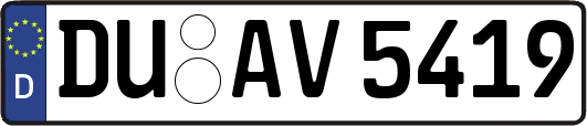 DU-AV5419