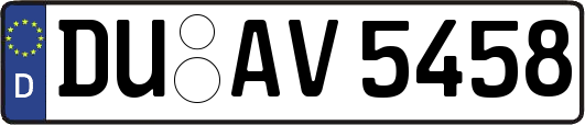 DU-AV5458