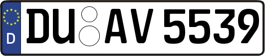 DU-AV5539