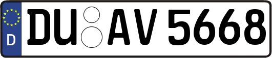 DU-AV5668