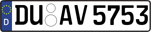 DU-AV5753