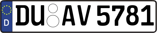 DU-AV5781