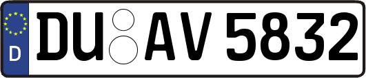 DU-AV5832
