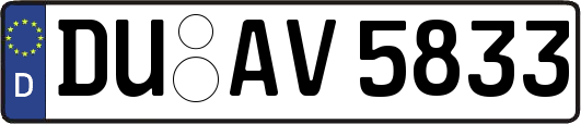 DU-AV5833