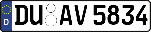 DU-AV5834