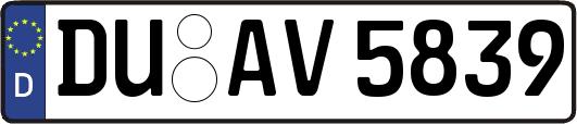 DU-AV5839