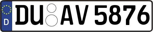 DU-AV5876