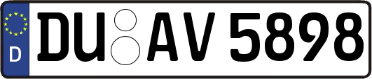 DU-AV5898