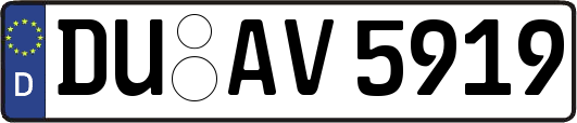 DU-AV5919