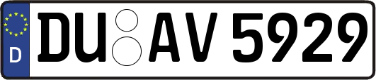 DU-AV5929