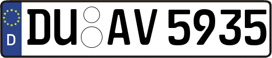 DU-AV5935