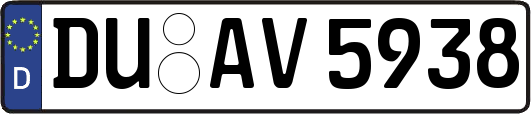 DU-AV5938
