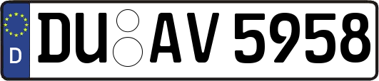 DU-AV5958