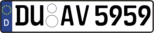 DU-AV5959