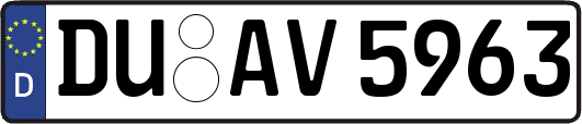 DU-AV5963