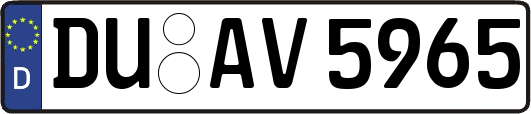 DU-AV5965