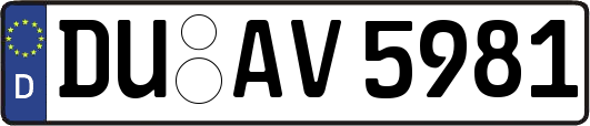 DU-AV5981