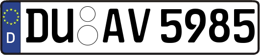 DU-AV5985