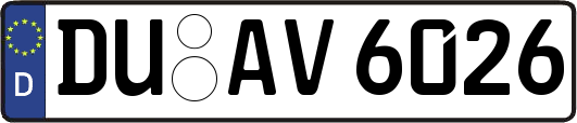 DU-AV6026