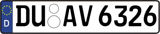 DU-AV6326
