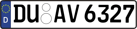 DU-AV6327