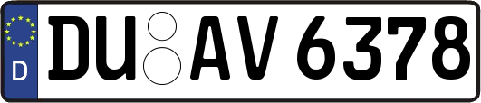 DU-AV6378