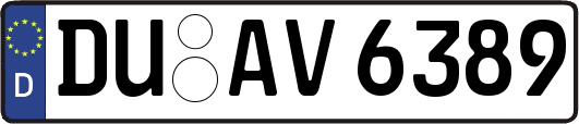 DU-AV6389