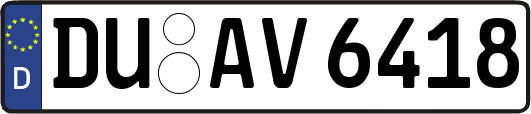 DU-AV6418